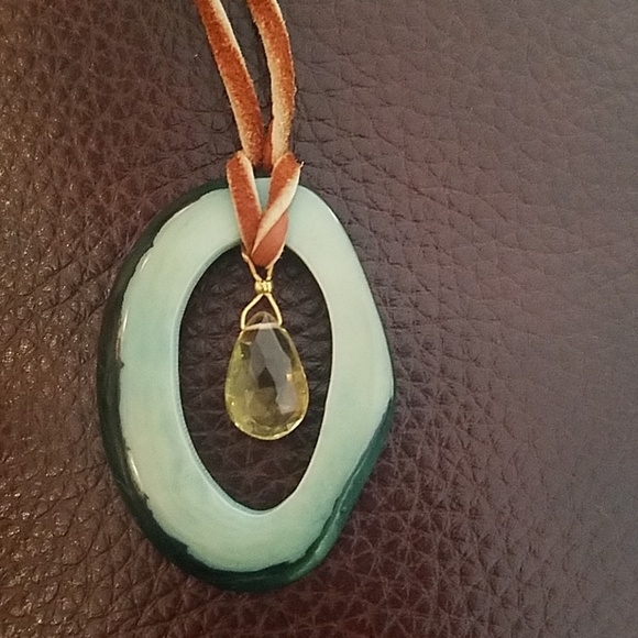 Jewelry - 🎄Ecofriendly Boho leather cord necklace 💖